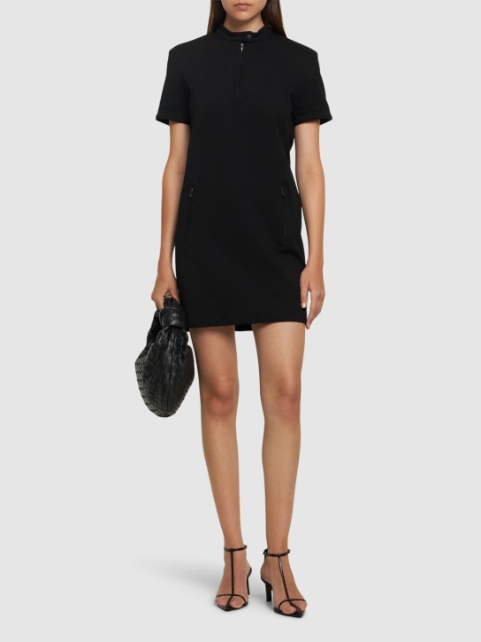 Max Mara: Lord jersey mini dress - Black - women_1 | Luisa Via Roma