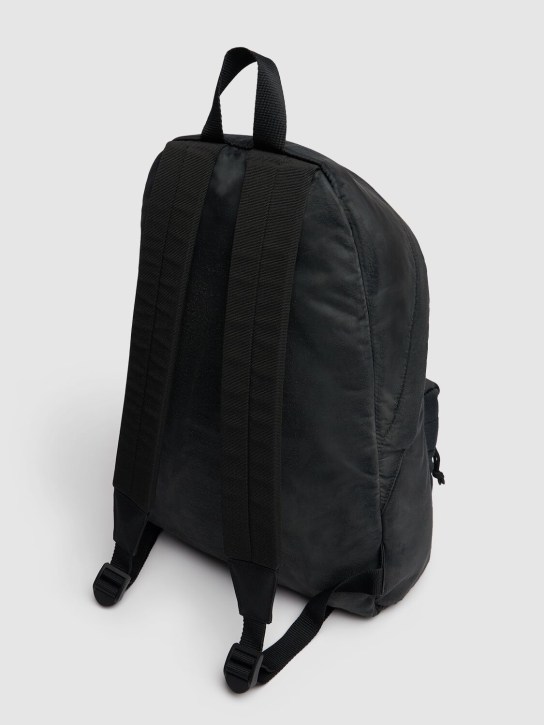 Balenciaga: Wimbledon nylon backpack - Black - men_5 | Luisa Via Roma