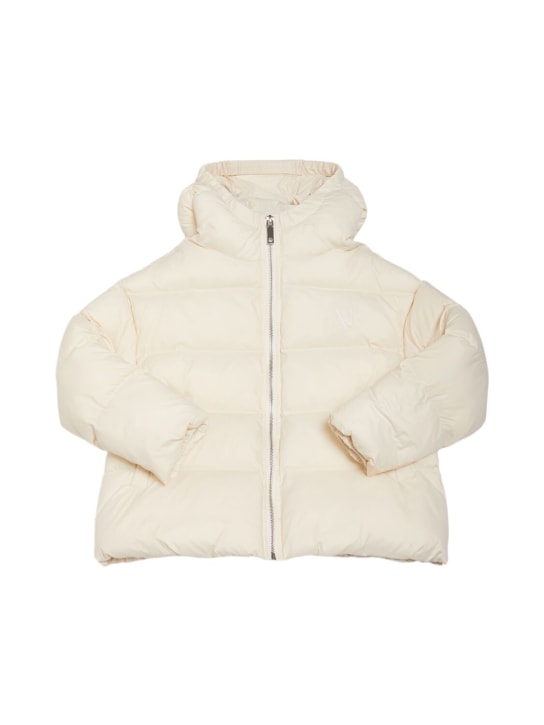 MAX&Co.: Hooded nylon puffer jacket - kids-girls_0 | Luisa Via Roma