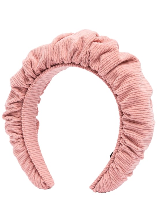 MAX&Co.: Ruffled poly headband - Pink - kids-girls_0 | Luisa Via Roma