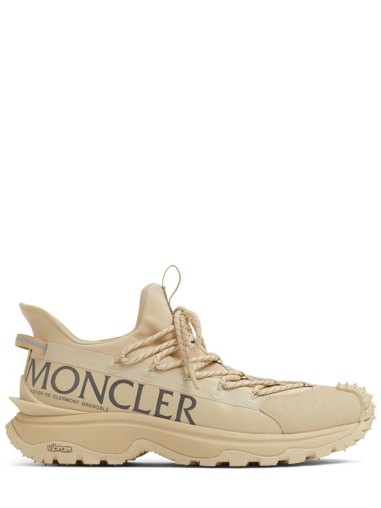 Moncler: Trailgrip Lite 2 nylon sneakers - 米黄色 - men_0 | Luisa Via Roma