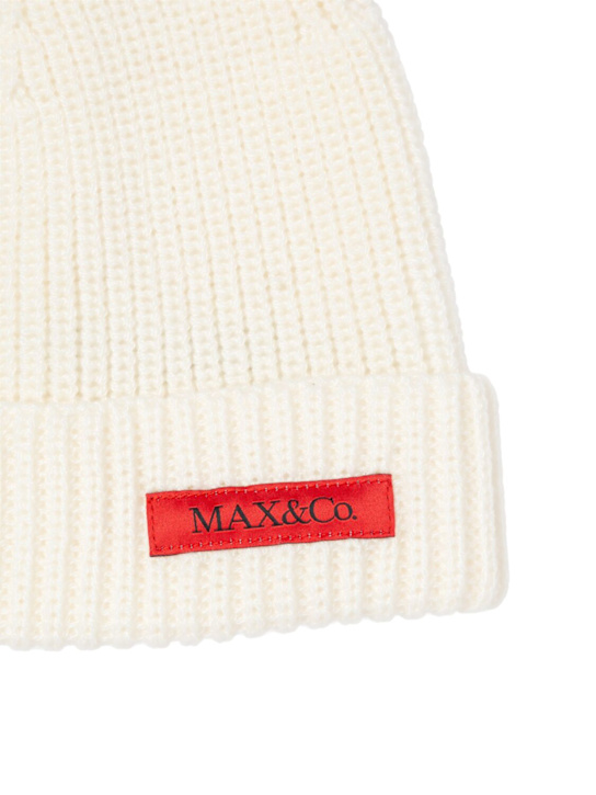 MAX&Co.: Cappello in maglia misto lana con logo - kids-girls_1 | Luisa Via Roma