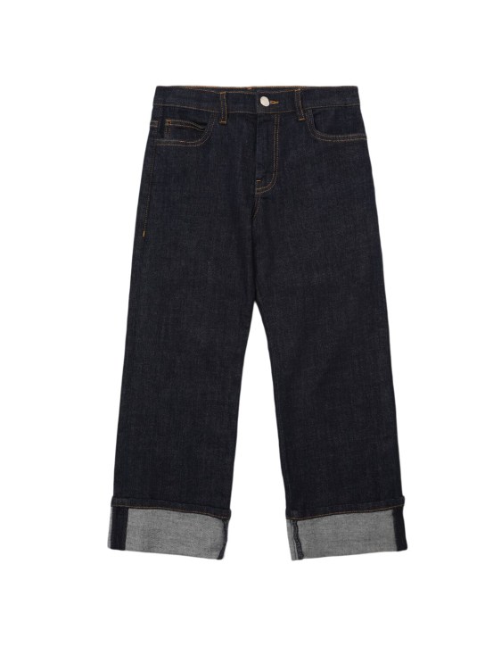 Marni Junior: Jeans 5 tasche in denim - Blu - kids-girls_0 | Luisa Via Roma