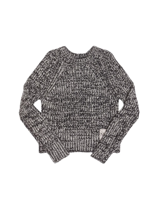 N°21: Maglia in misto di lana - Nero - kids-girls_0 | Luisa Via Roma