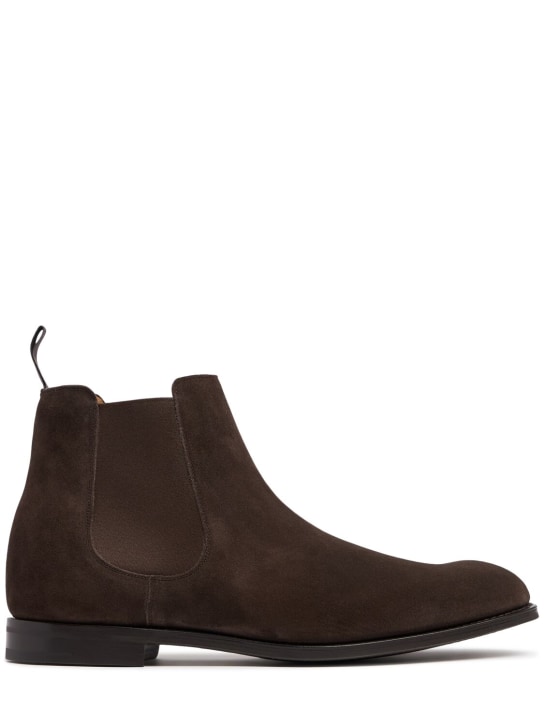 Church's: Amberley suede boots - men_0 | Luisa Via Roma