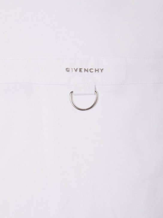 Givenchy: T-shirt en jersey de coton - Blanc - kids-boys_1 | Luisa Via Roma