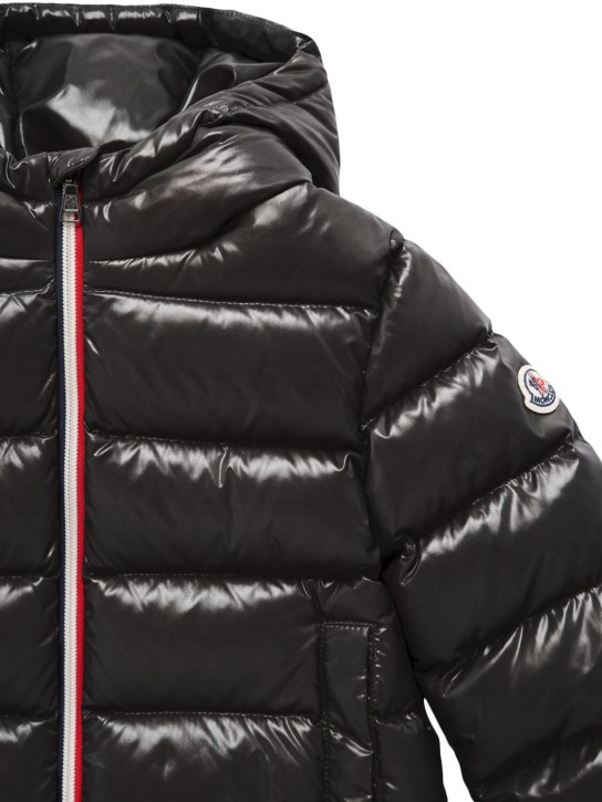 Moncler: New Aubert nylon down jacket - kids-boys_1 | Luisa Via Roma