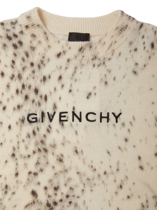 Givenchy: Maglia in misto di lana - kids-girls_1 | Luisa Via Roma
