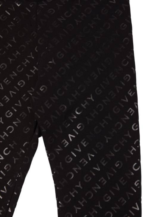 Givenchy: Leggngs in misto cotone - kids-girls_1 | Luisa Via Roma