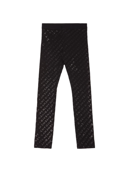 Givenchy: Leggngs in misto cotone - kids-girls_0 | Luisa Via Roma