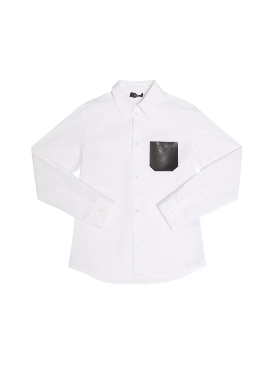 N°21: コットンポプリンシャツ - kids-boys_0 | Luisa Via Roma