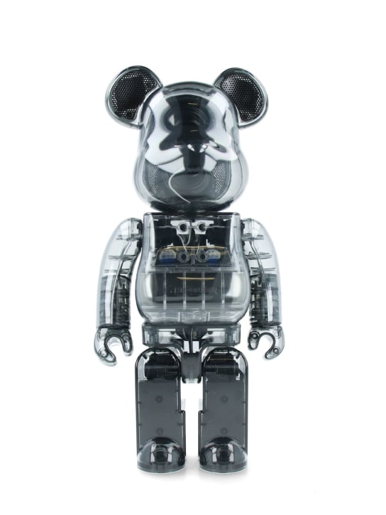 Medicom Toy: Bearbrick 400% Audio Portable Speaker - Grey - ecraft_0 | Luisa Via Roma