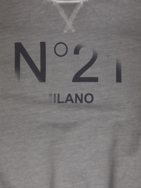 N°21: Felpa in cotone stampato - kids-girls_1 | Luisa Via Roma