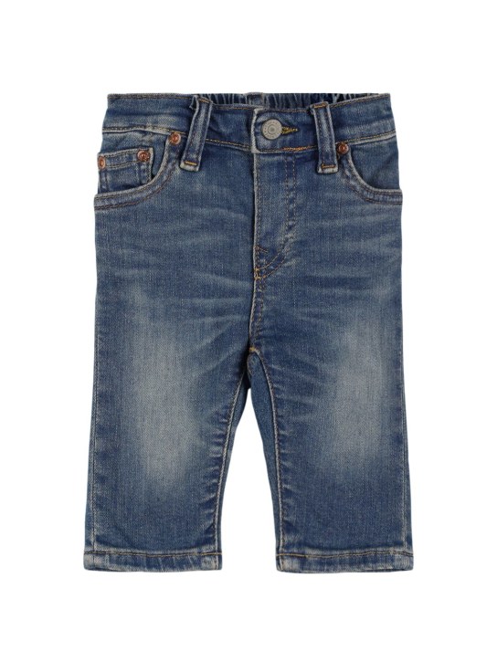 Polo Ralph Lauren: Jeans in denim di cotone stretch stonewashed - kids-girls_0 | Luisa Via Roma