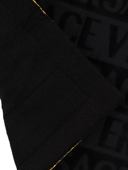 Versace: Barocco bath mat - Black - ecraft_2 | Luisa Via Roma