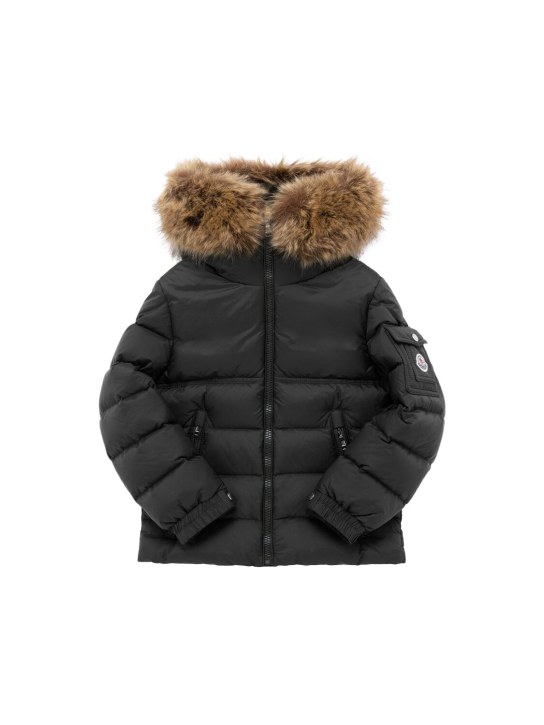 Moncler: New Byronf nylon down jacket - kids-boys_0 | Luisa Via Roma
