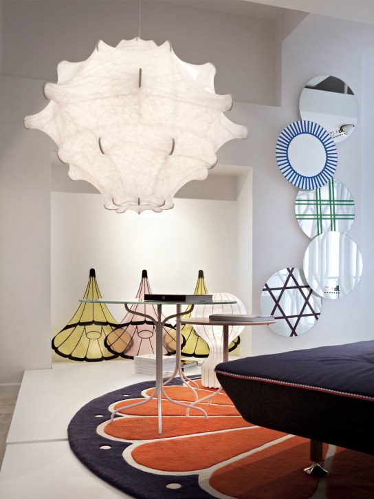 Flos: Taraxacum S2 Cocoon lamp - White - ecraft_1 | Luisa Via Roma