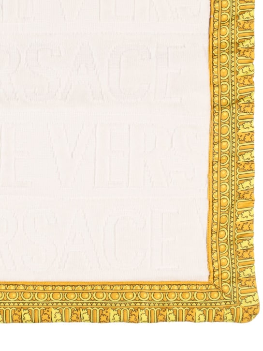 Versace: Barocco bath mat - White - ecraft_1 | Luisa Via Roma