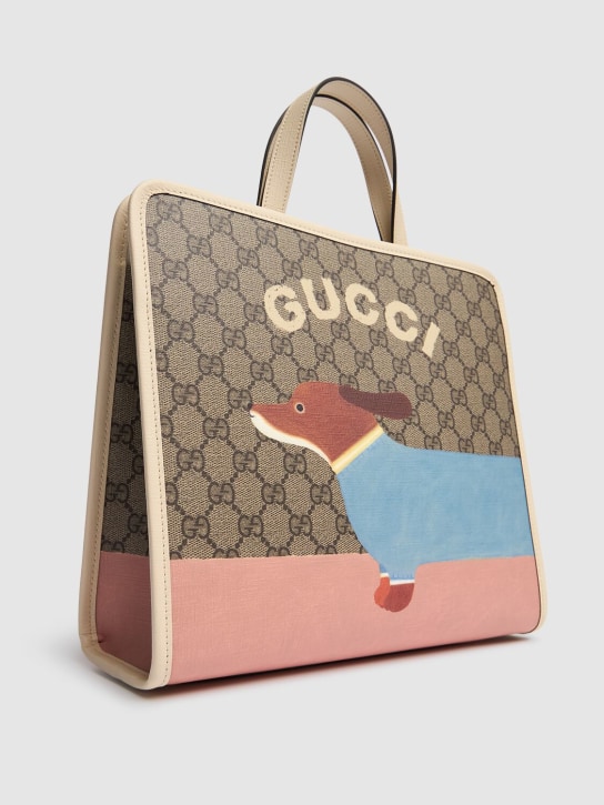 Gucci: Bolso tote de lona GG - kids-girls_1 | Luisa Via Roma