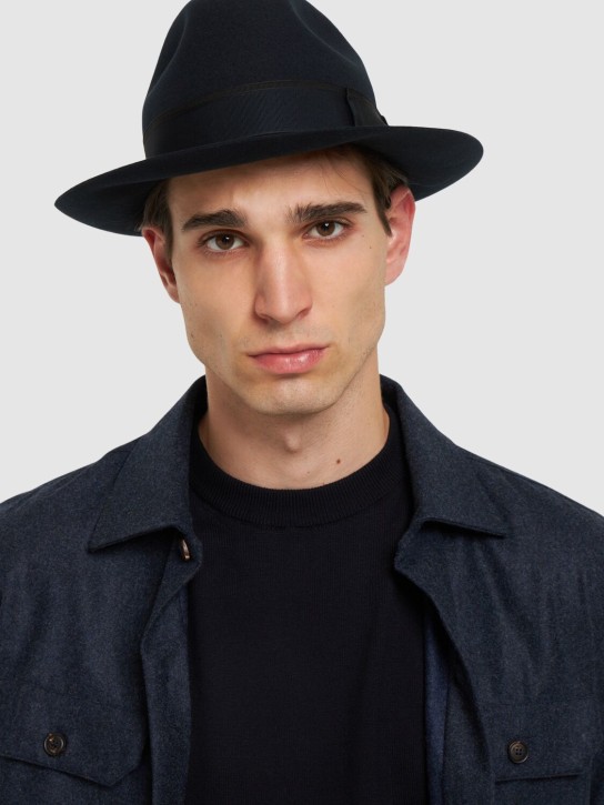 Borsalino: Cappello Jer in feltro di lana 6.5cm - men_1 | Luisa Via Roma