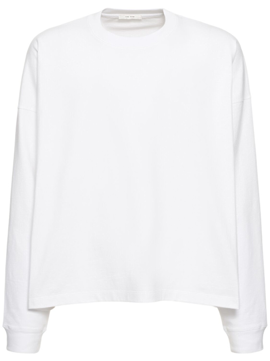 The Row: Haru コットン長袖Tシャツ - men_0 | Luisa Via Roma