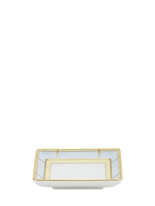 Ginori 1735: Diva tray - Blue - ecraft_2 | Luisa Via Roma