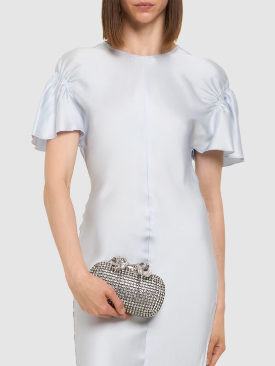 Self-portrait: Chainmail bow clutch - women_1 | Luisa Via Roma