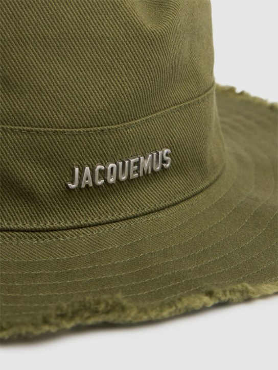 Jacquemus: Le Bob Artichaut cotton bucket hat - men_3 | Luisa Via Roma