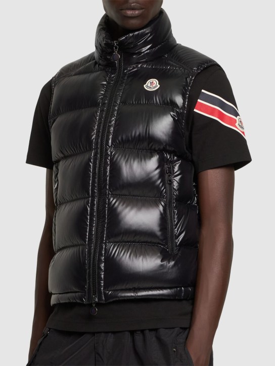Moncler: Bormes nylon down vest - men_3 | Luisa Via Roma