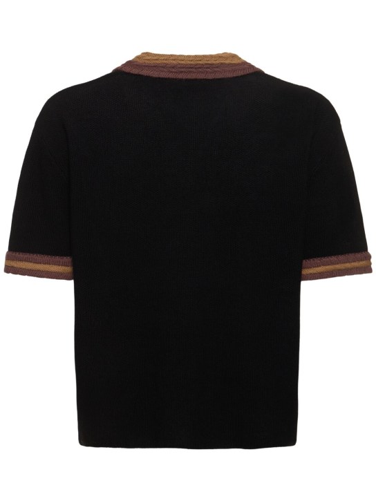 Commas: Crochet collar polo - men_4 | Luisa Via Roma