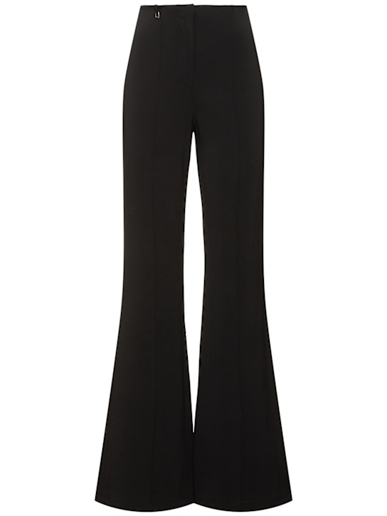 Jacquemus: Pantaloni svasati Le Pantalon Drapeado - women_0 | Luisa Via Roma