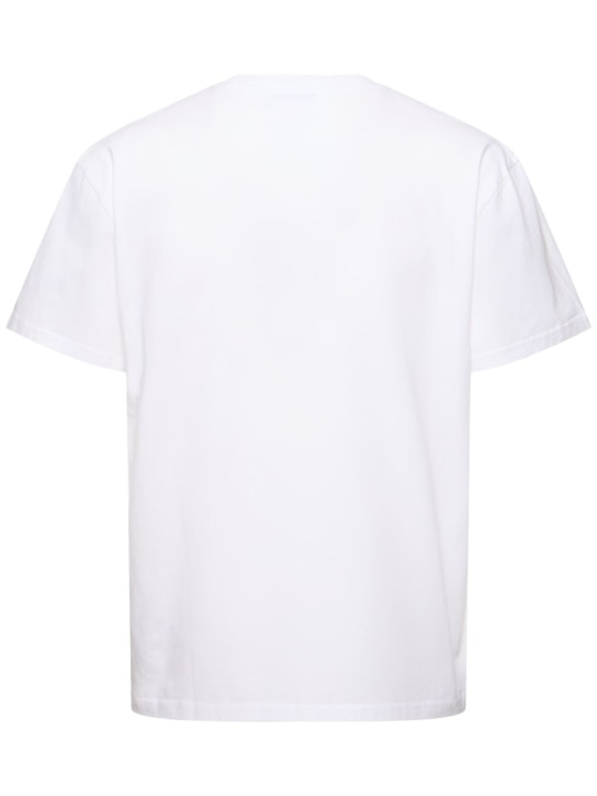 JW Anderson: JW Pride printed jersey t-shirt - White/Multi - men_4 | Luisa Via Roma