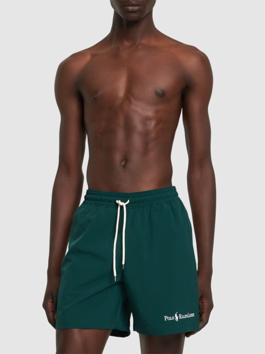 Polo Ralph Lauren: Bañador shorts - Moss Agate - men_1 | Luisa Via Roma