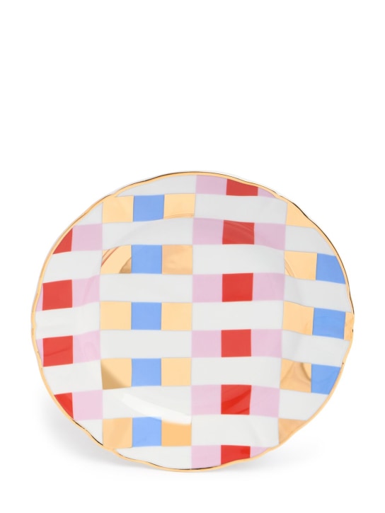 Bitossi Home: Plato de postre Enigma - Multicolor - ecraft_0 | Luisa Via Roma