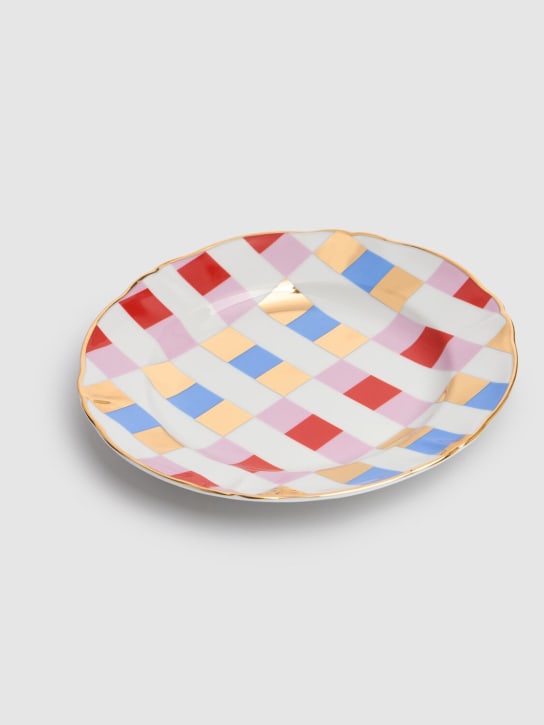 Bitossi Home: Plato de postre Enigma - Multicolor - ecraft_1 | Luisa Via Roma