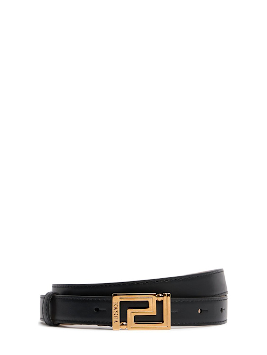 Versace: 20mm Leather belt - women_0 | Luisa Via Roma