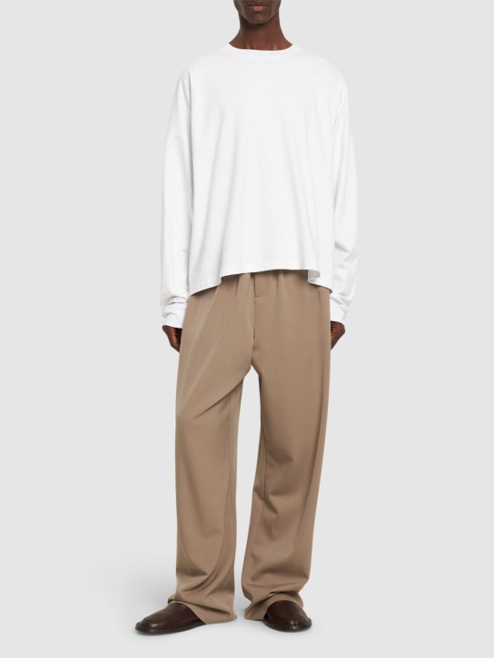 The Row: Haru long sleeve cotton t-shirt - men_1 | Luisa Via Roma