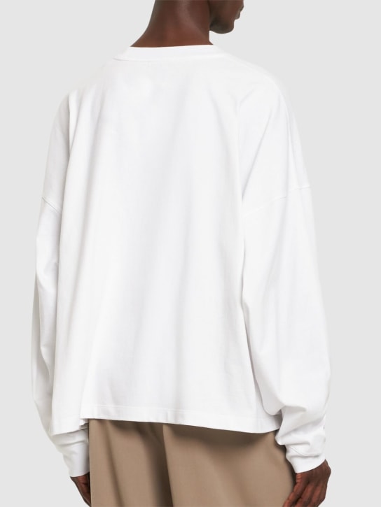 The Row: Haru long sleeve cotton t-shirt - men_2 | Luisa Via Roma