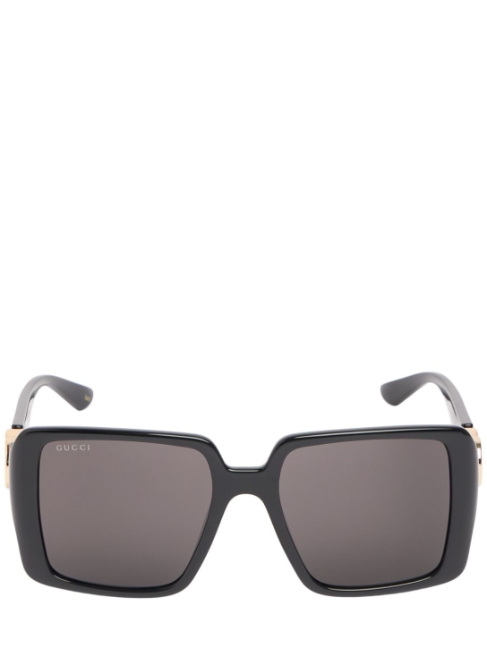 Gucci: G1692S injection sunglasses - Black/Grey - women_0 | Luisa Via Roma