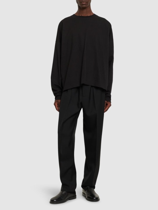 The Row: Haru long sleeve cotton t-shirt - men_1 | Luisa Via Roma