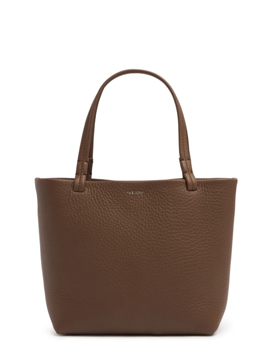 The Row: Small Park tote grain leather bag - women_0 | Luisa Via Roma