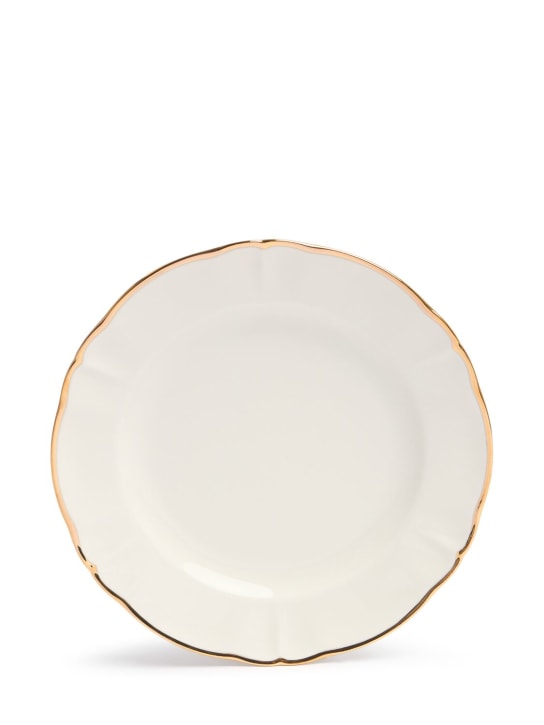 Bitossi Home: Piatto da frutta Parisienne realizzato a mano - Bianco - ecraft_0 | Luisa Via Roma