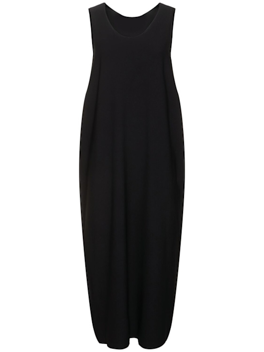 The Row: Agla viscose blend midi dress - women_0 | Luisa Via Roma