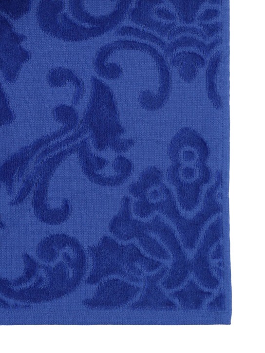 Dolce&Gabbana: Beach towel - Blue - ecraft_1 | Luisa Via Roma