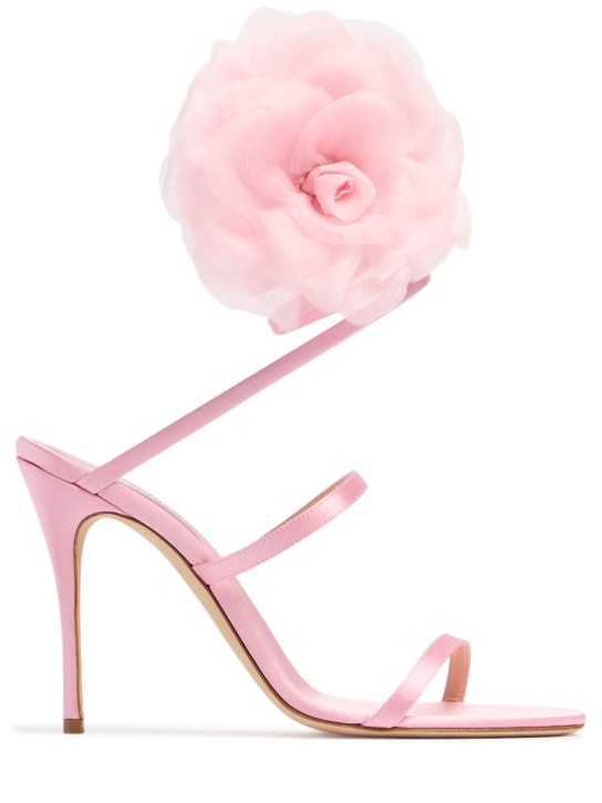 105mm Spiral satin sandals - Thumbnail 1