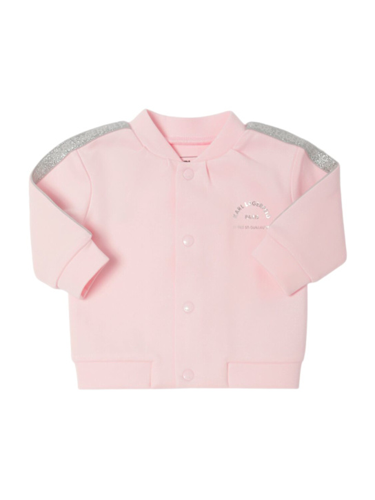 Karl Lagerfeld: コットンTシャツ, スウェットシャツ＆パンツ - kids-girls_1 | Luisa Via Roma