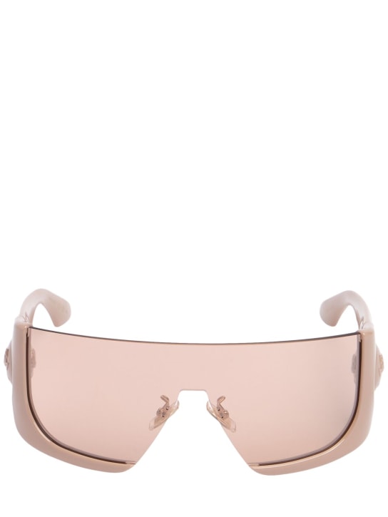 Etro: Masken-Sonnenbrille „Etromacaron“ - Beige - women_0 | Luisa Via Roma