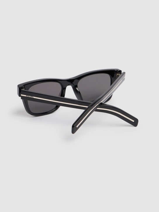 Prada: Square acetate sunglasses - men_4 | Luisa Via Roma