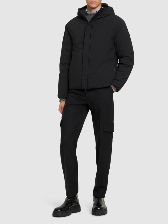 Moncler: Polset tech down jacket - men_1 | Luisa Via Roma