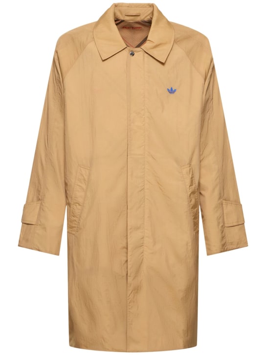 adidas Originals: Wales Bonner reversible mac coat - men_0 | Luisa Via Roma